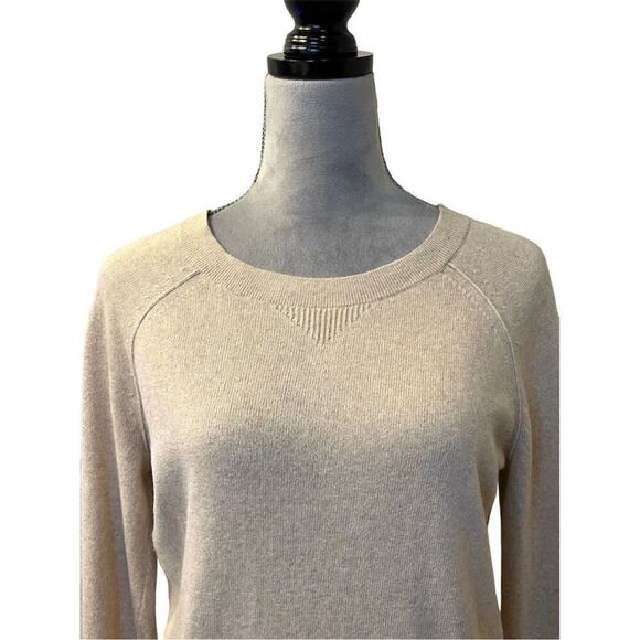 Banana Republic Women's Sweater Wool-Cashmere Blend Pullover Earthy S Crewneck - Picture 2 of 8